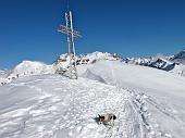 Salita invernale da Nona di Vilminore al Passo della Manina e al Monte Sasna il 17 dicembre 2009 - FOTOGALLERY